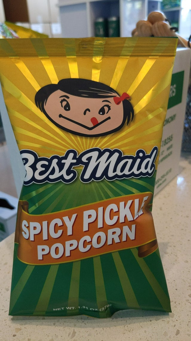 Spicy Pickle Popcorn