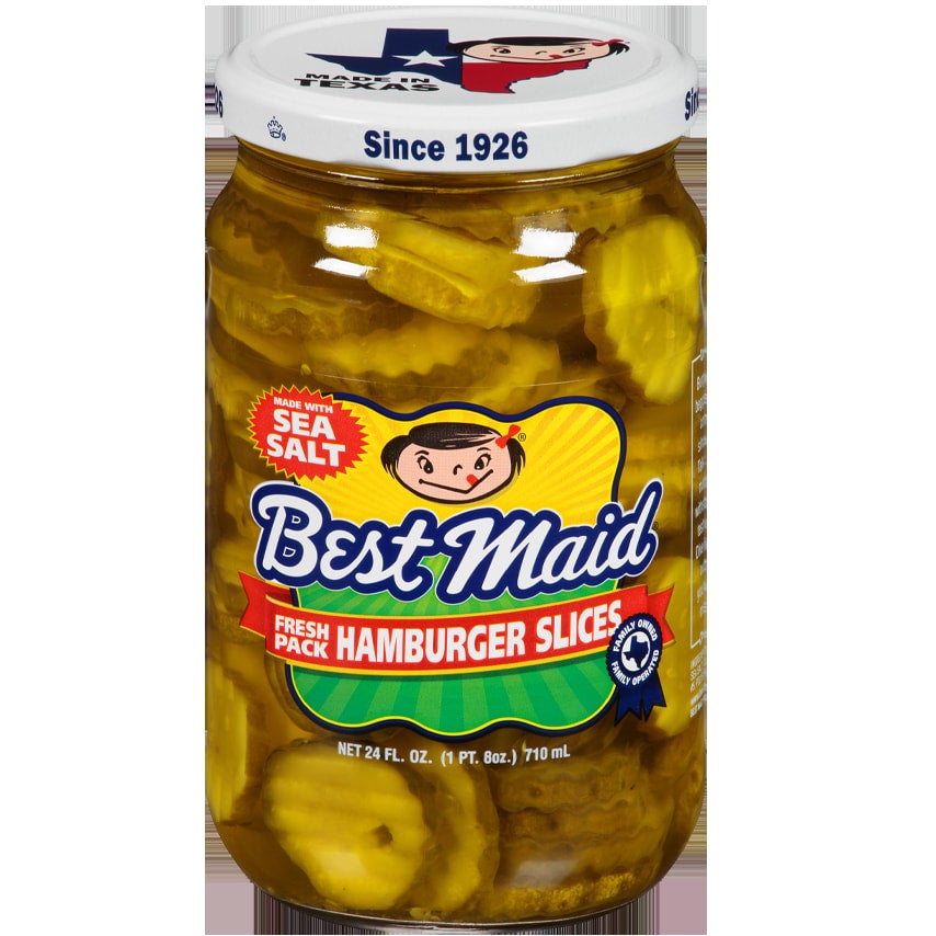 Fresh Pack Hamburger Slices Best Maid Pickle Emporium